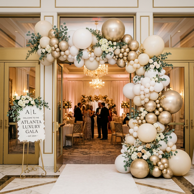 Balloon Styling - Balloon garlands and arches